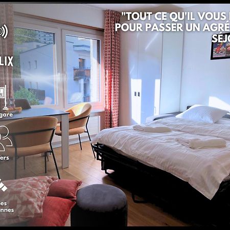 La Perle Montana Apartman Crans-Montana Kültér fotó