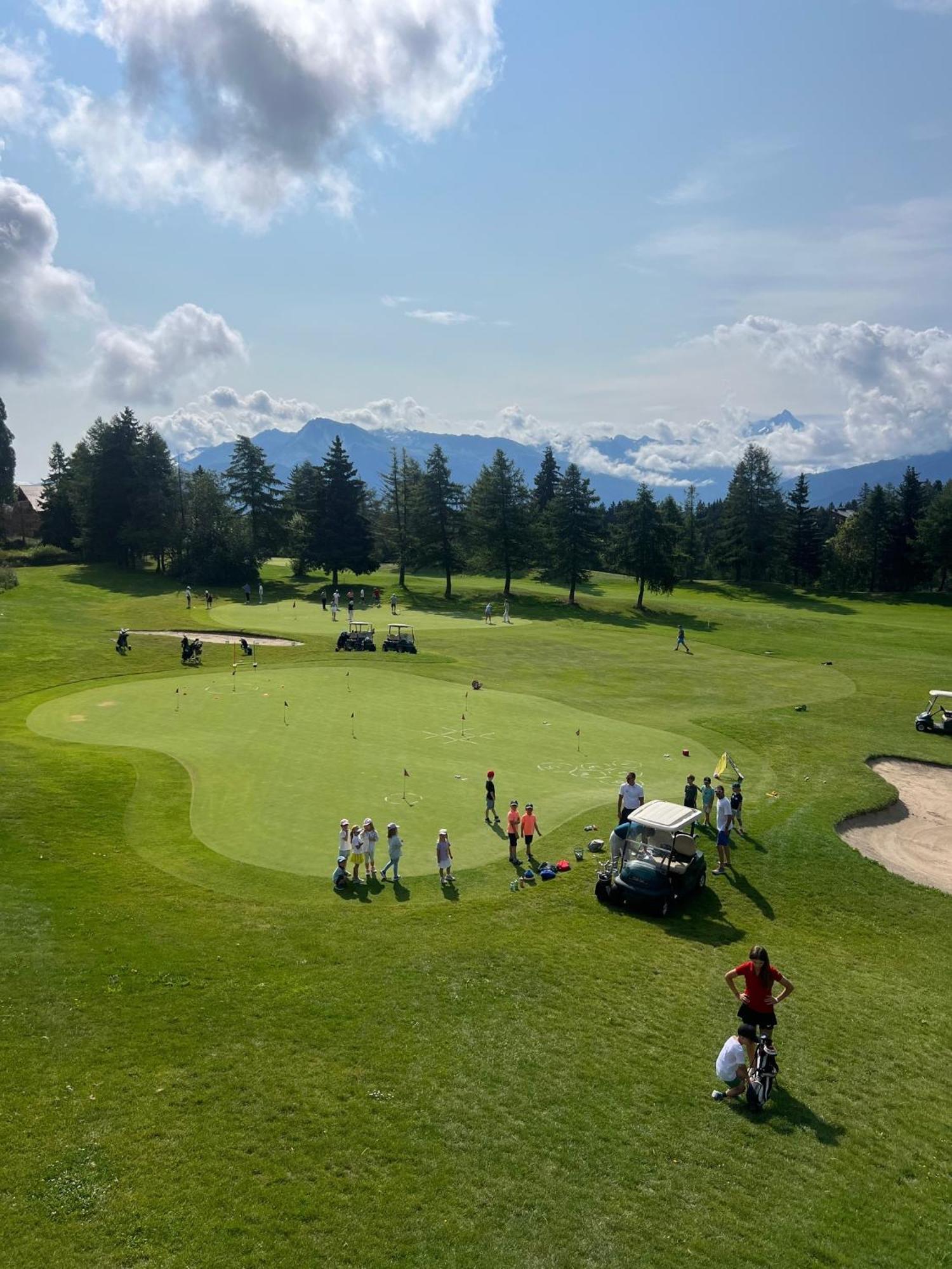 La Perle Montana Apartman Crans-Montana Kültér fotó